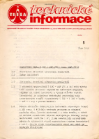 Tesla b100 - Technicke informace 1976 